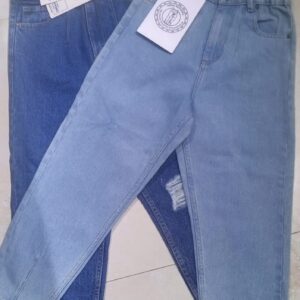 Kids denim joggers
